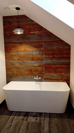 Cada freestanding cu montaj la perete 160x75 Shine [42]