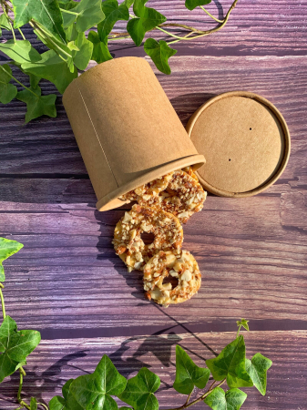 Guilty Pleasure - Mere Răsfățate - Gustare Crocantă cu Miere și Migdale