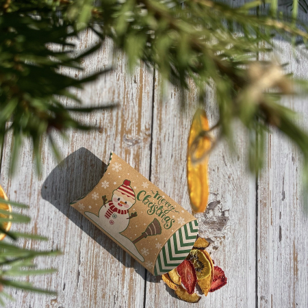 Om de Zăpadă - Gustare cu Fructe Deshidratate pentru Sărbători [1]