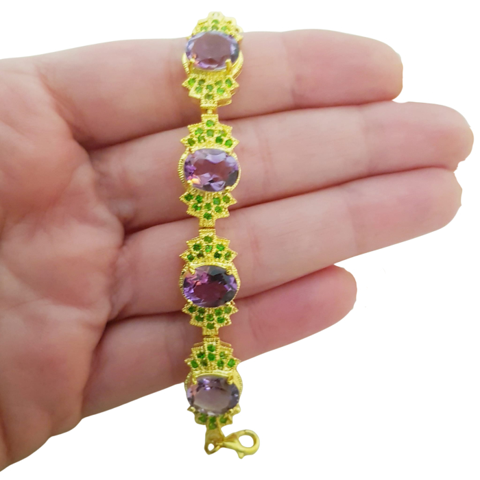 Bratara argint ametist [4]