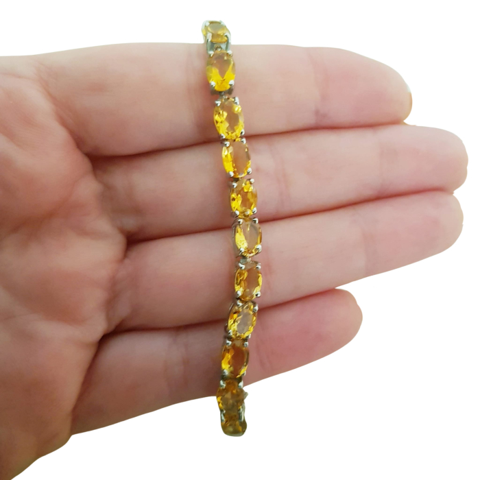 Bratara argint citrin [4]