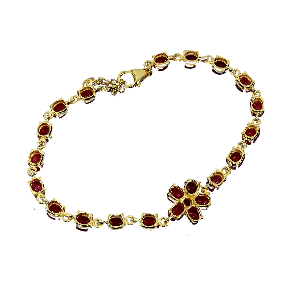 Bratara argint rubin [3]