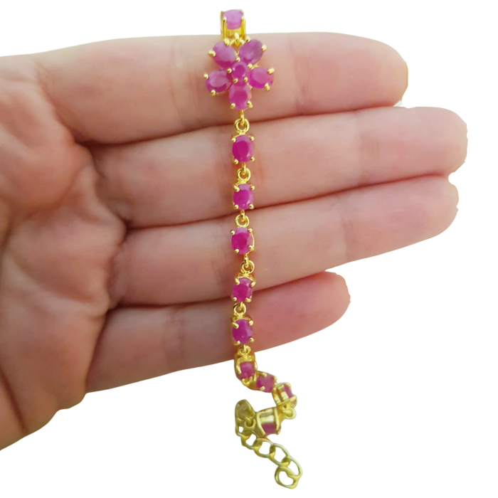 Bratara argint rubin [4]