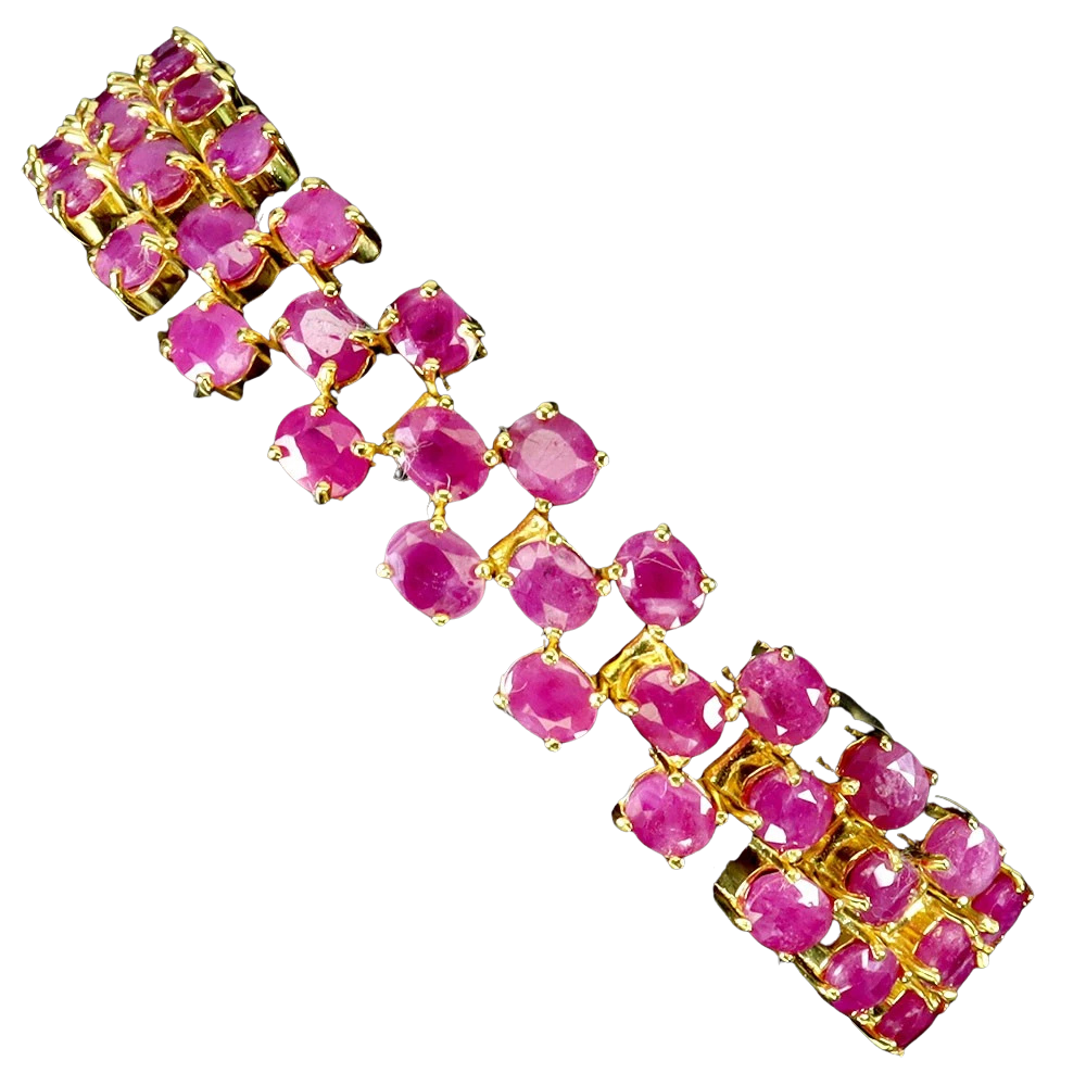 Bratara argint rubin [2]