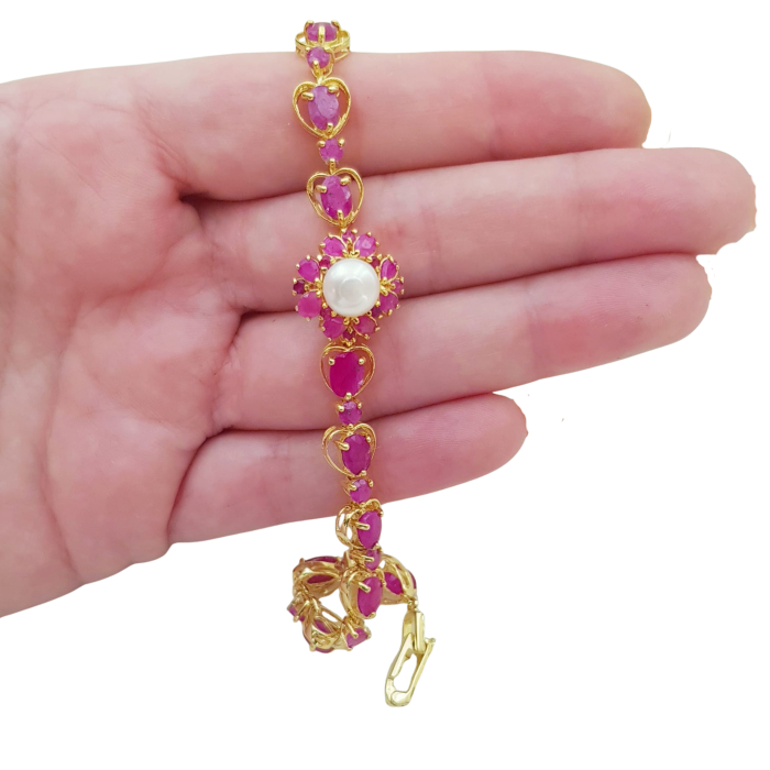 Bratara argint rubin [4]