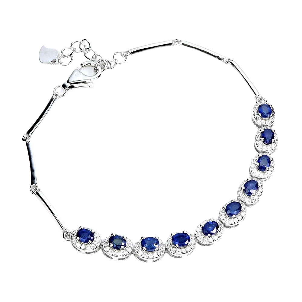 Bratara argint safir [2]