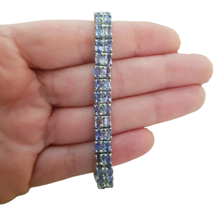 Bratara argint tanzanit [4]