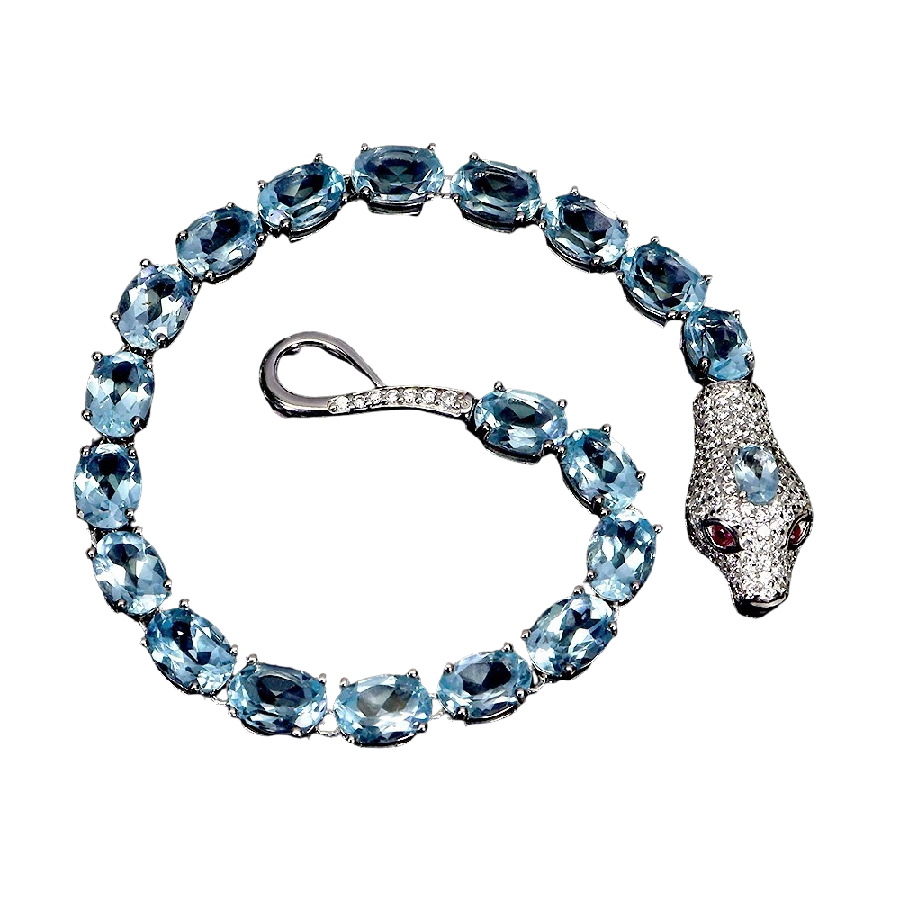 Bratara argint topaz [1]