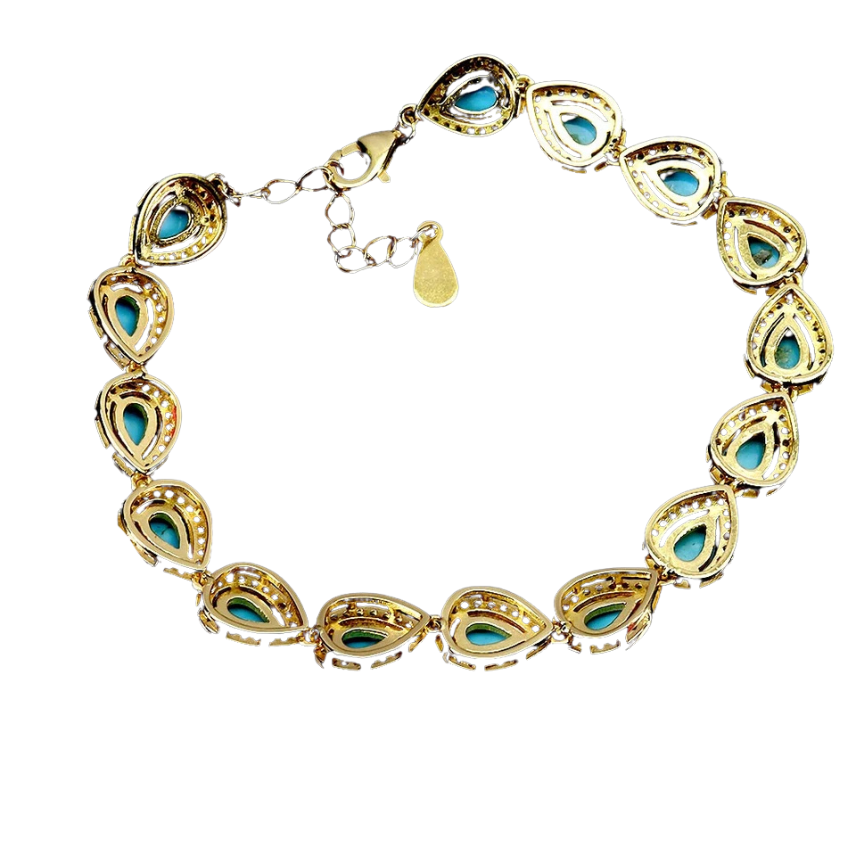 Bratara argint turquoise [3]
