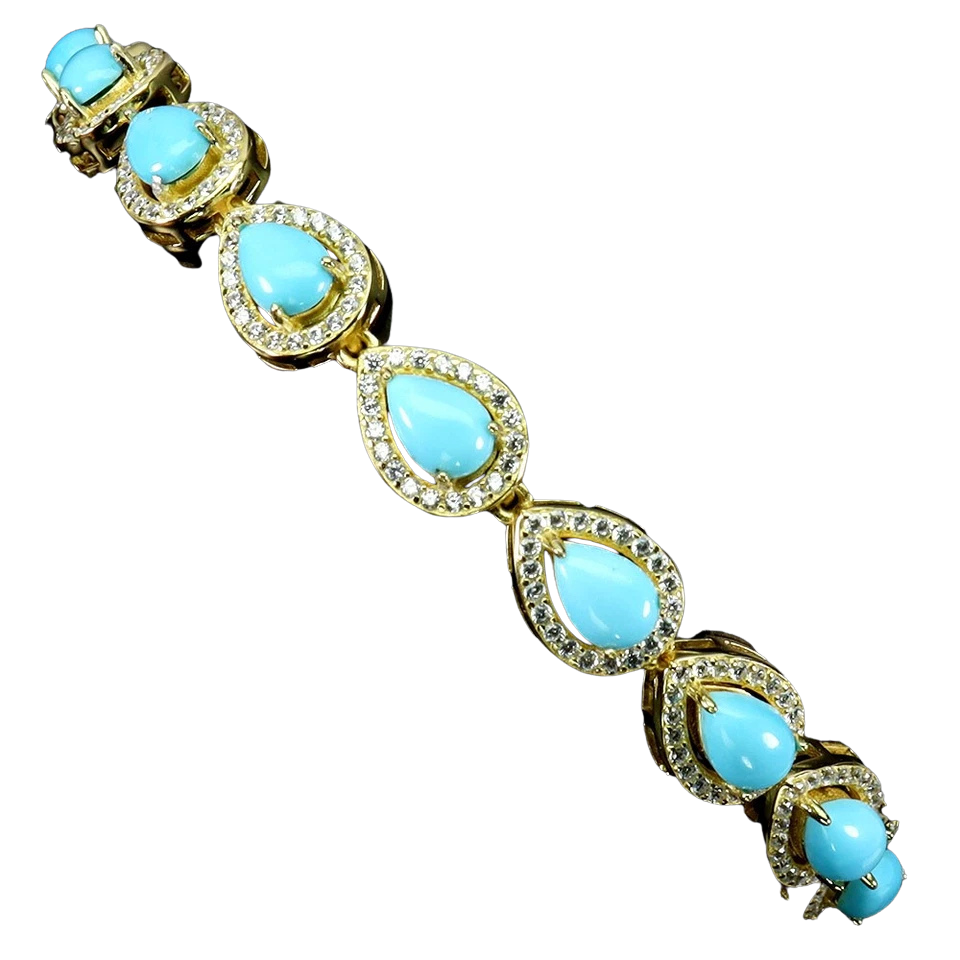 Bratara argint turquoise [2]