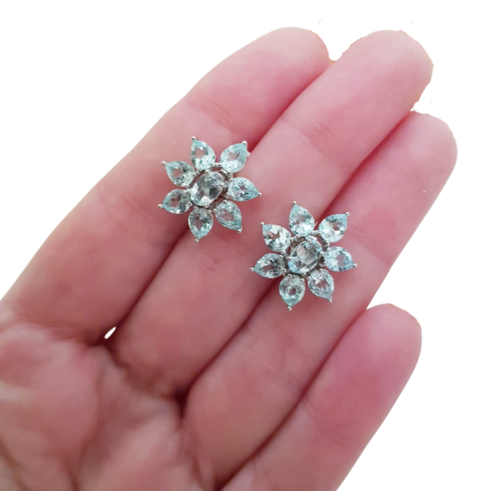 Cercei argint acvamarin [3]