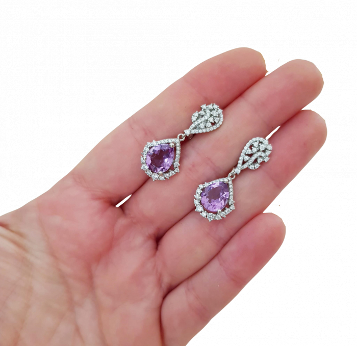 Cercei argint ametist [3]