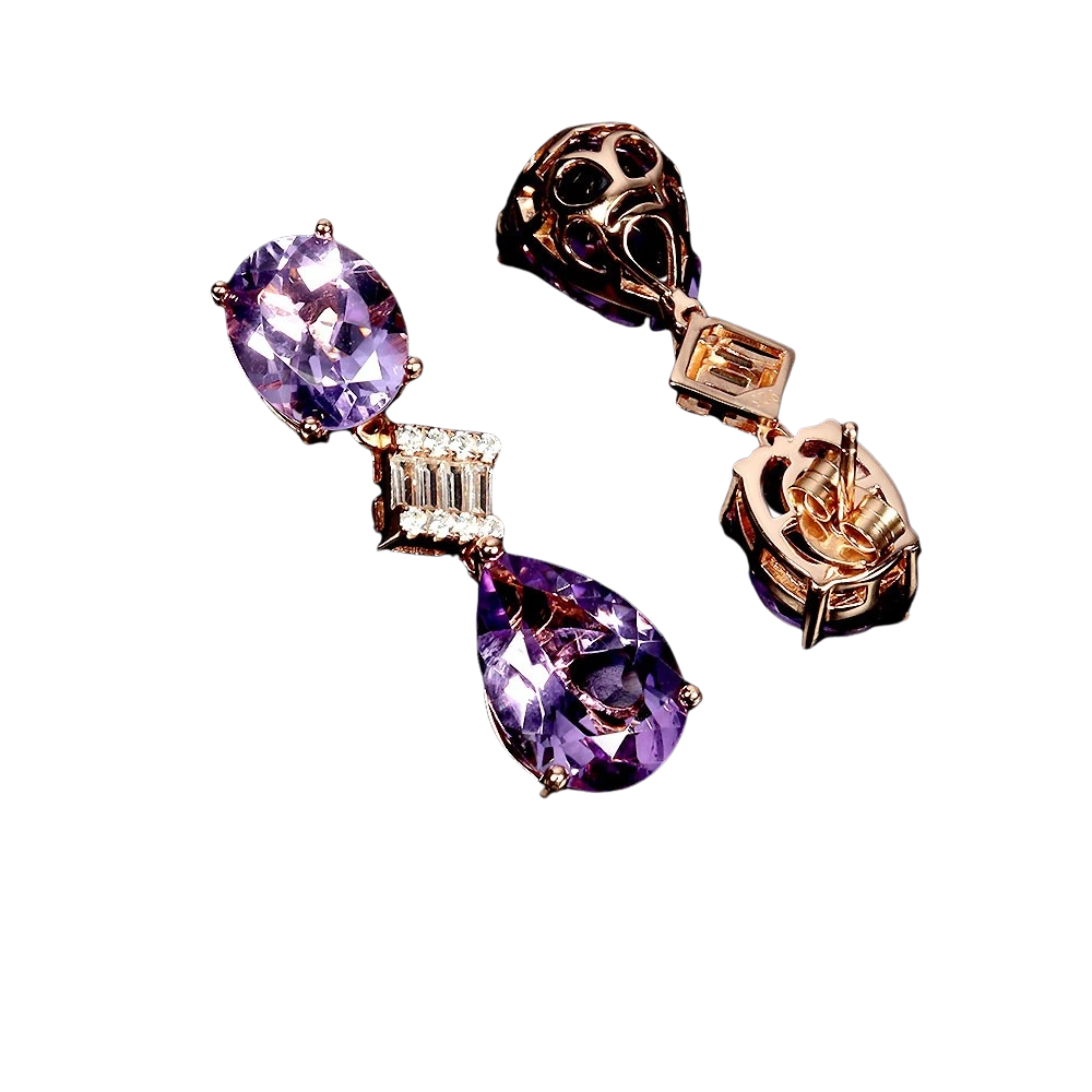 Cercei argint ametist [2]