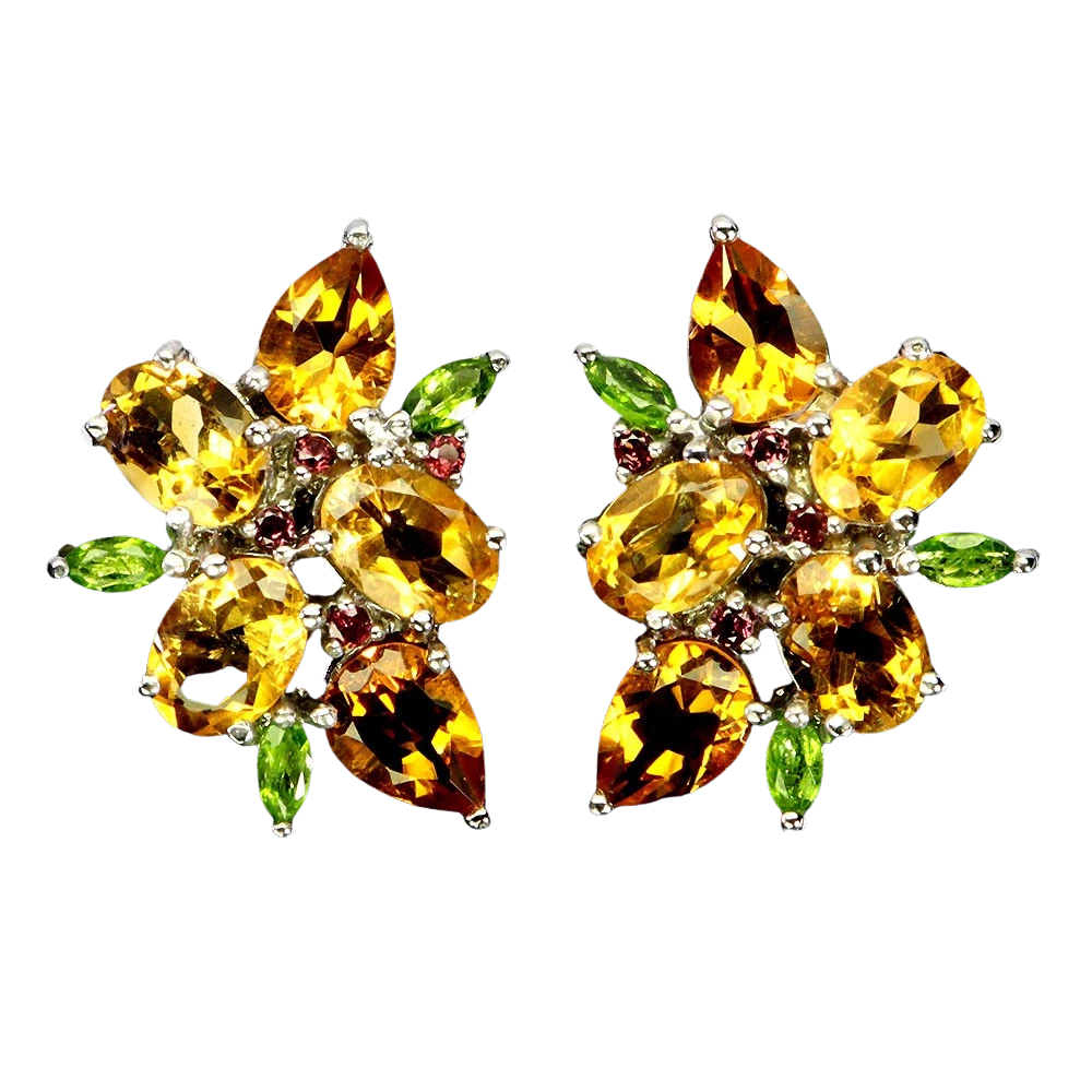 Cercei argint citrin [1]