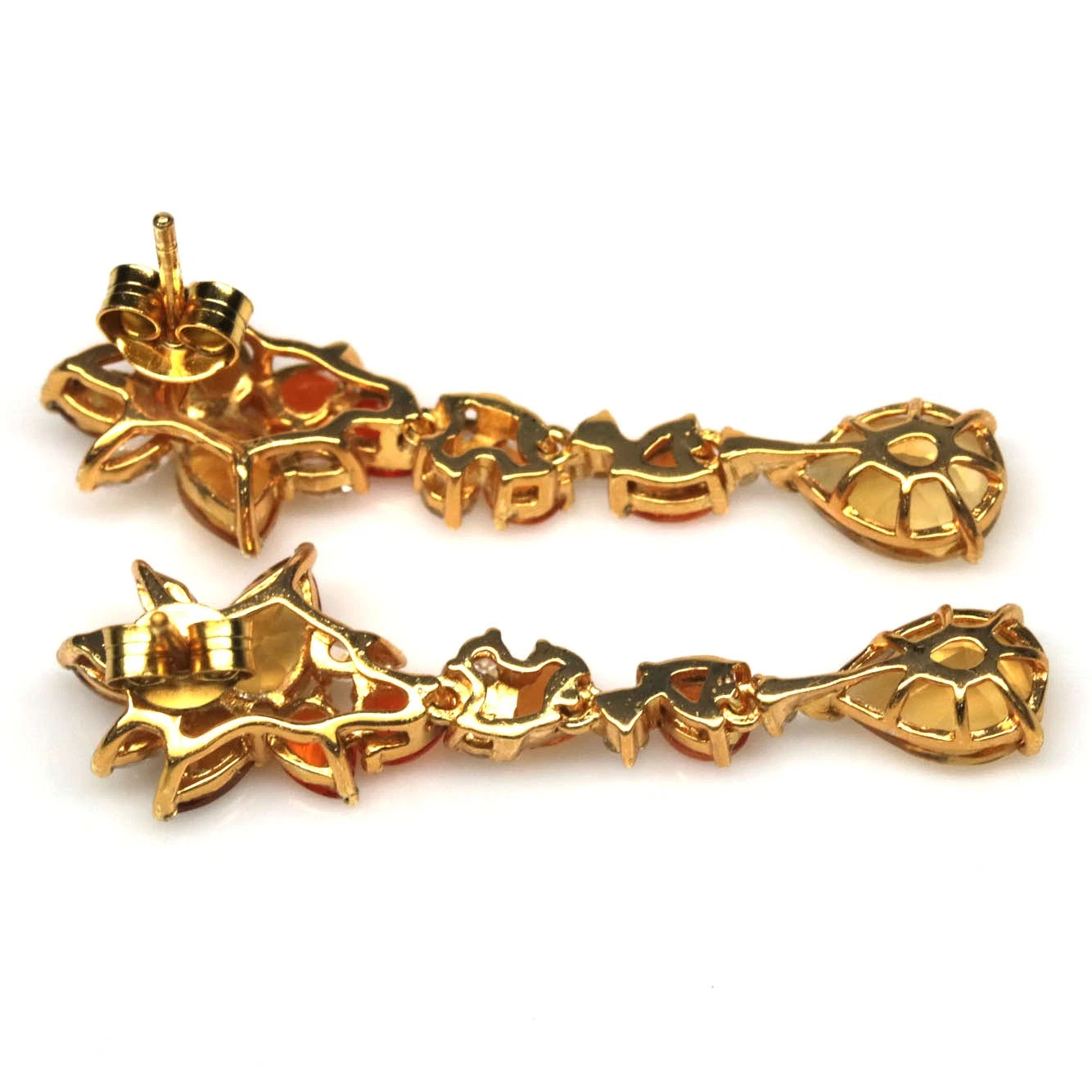 Cercei argint citrin [2]