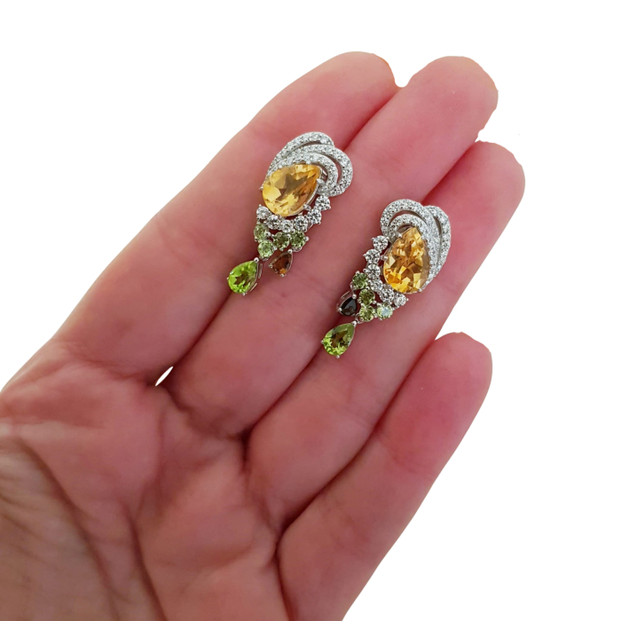 Cercei argint citrin [3]