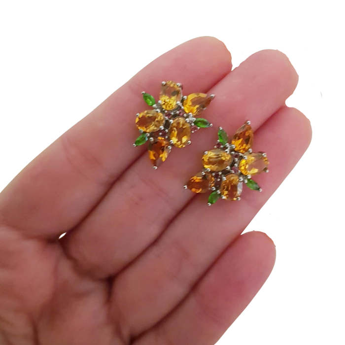 Cercei argint citrin [3]