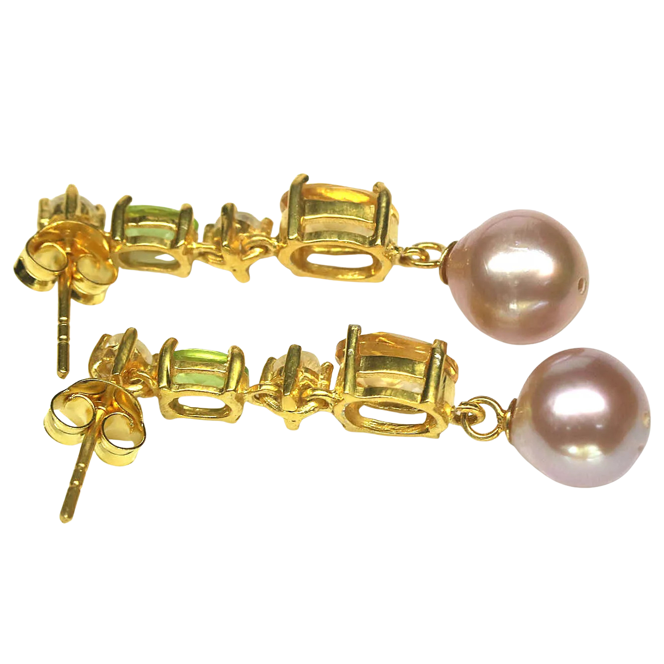 Cercei argint citrin [2]