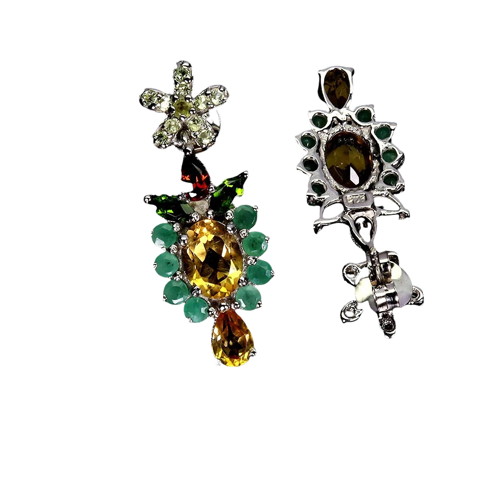 Cercei argint citrin [2]