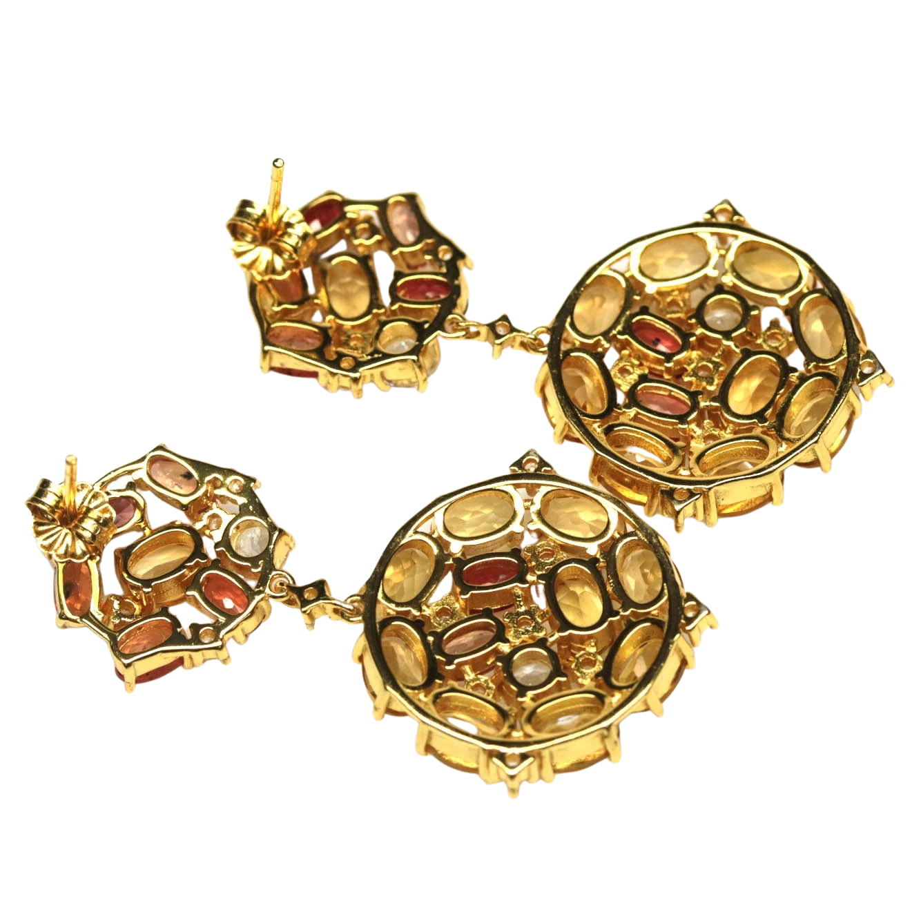 Cercei argint citrin [2]