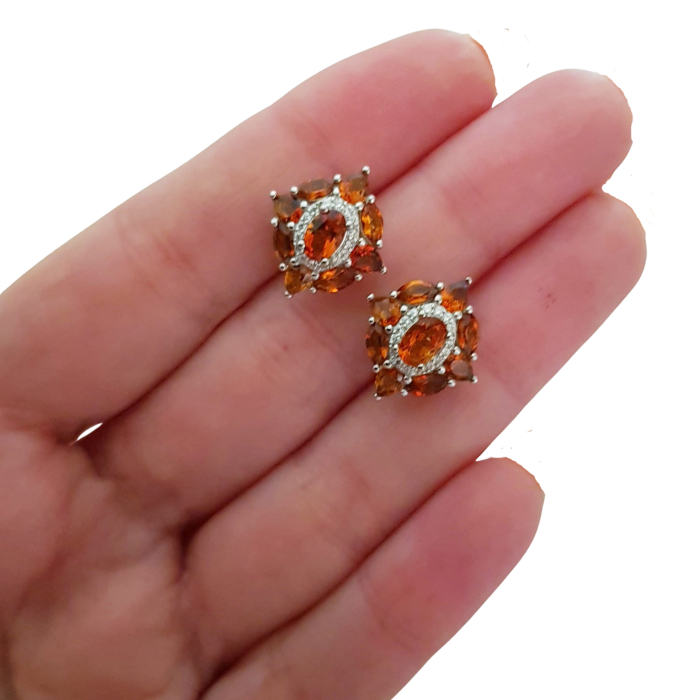 Cercei argint citrin [3]