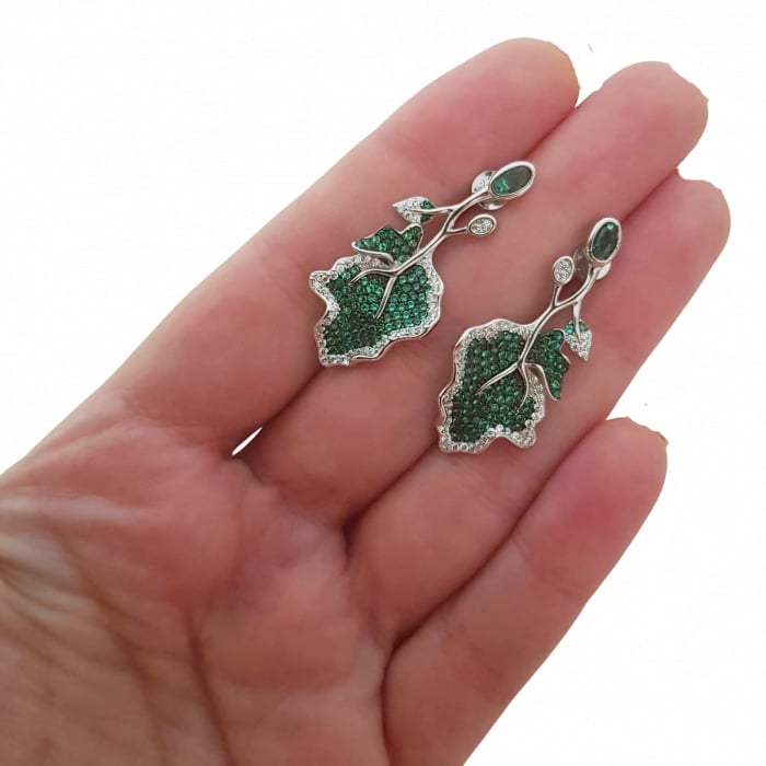Cercei argint cubic zirconia [3]