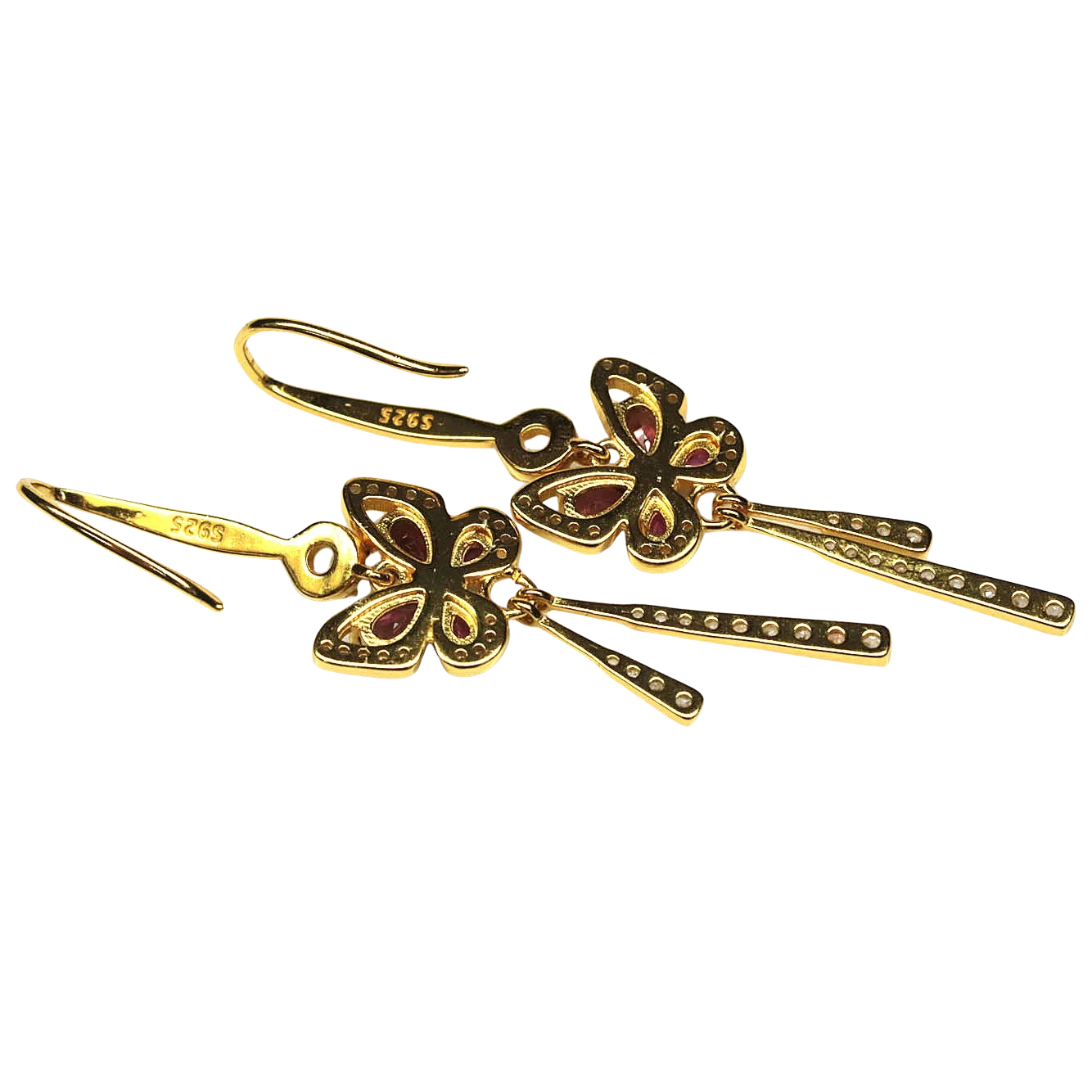 Cercei argint granat [3]