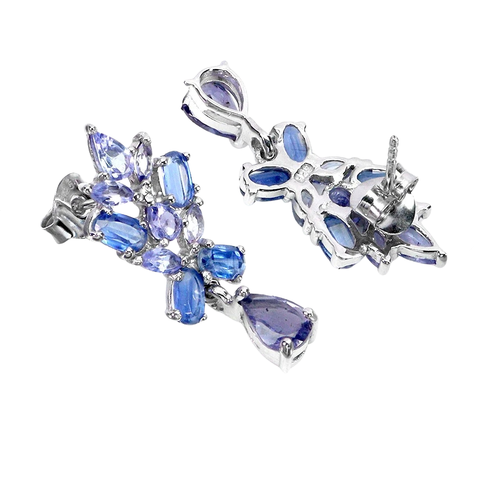 Cercei argint kyanit [2]