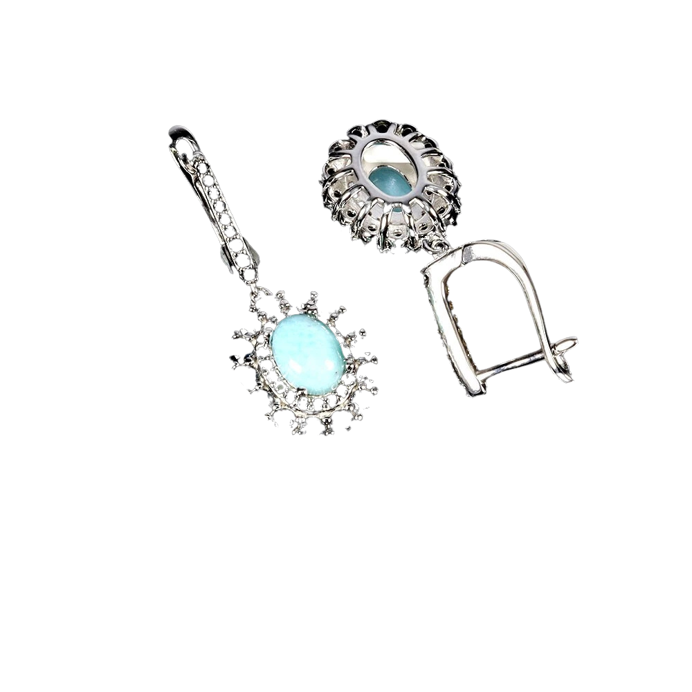 Cercei argint larimar [2]