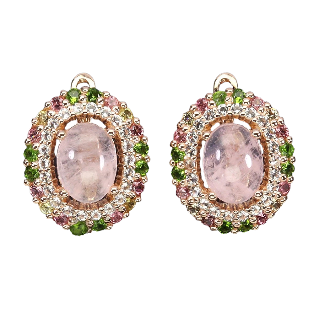 Cercei argint morganit [1]