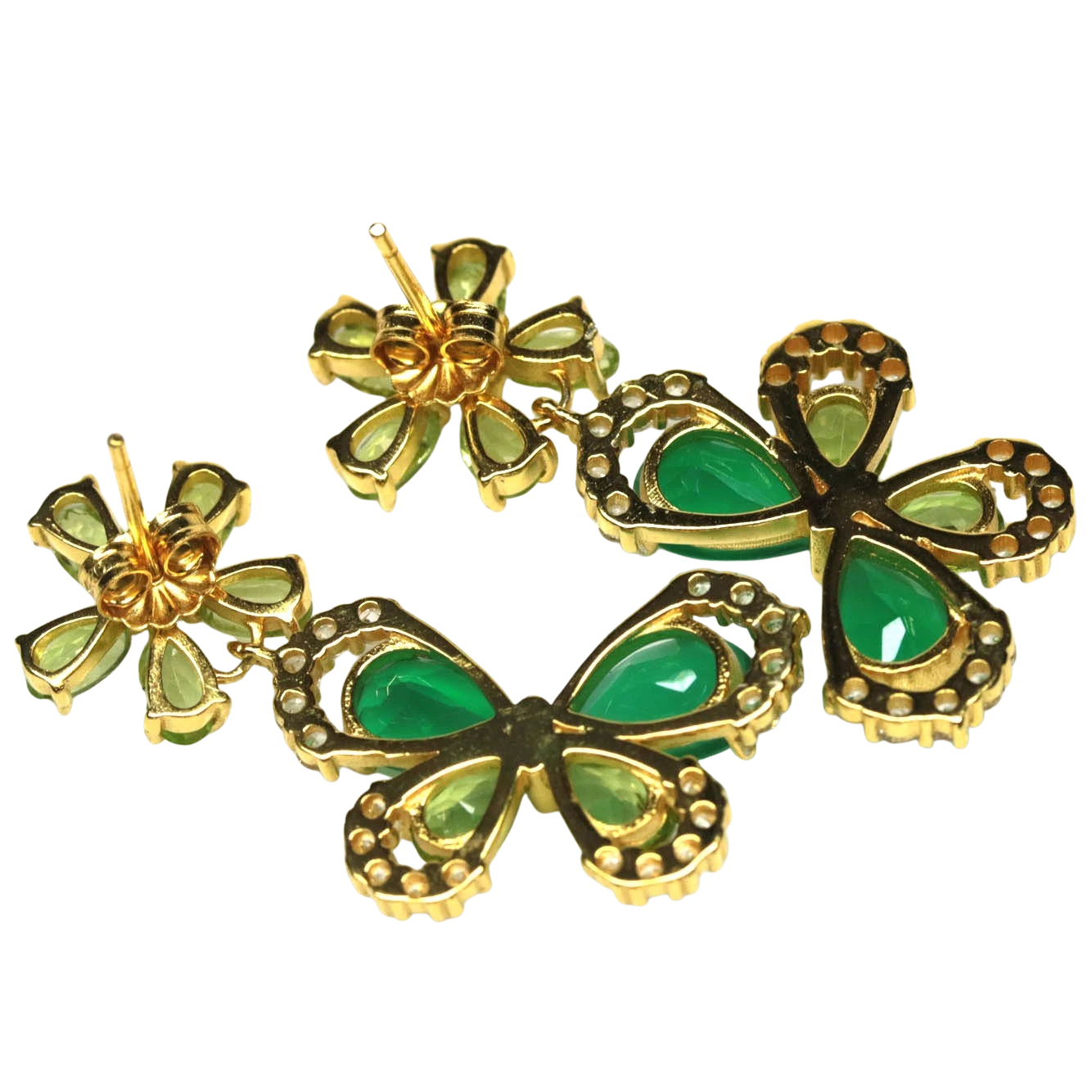 Cercei argint onix verde [2]