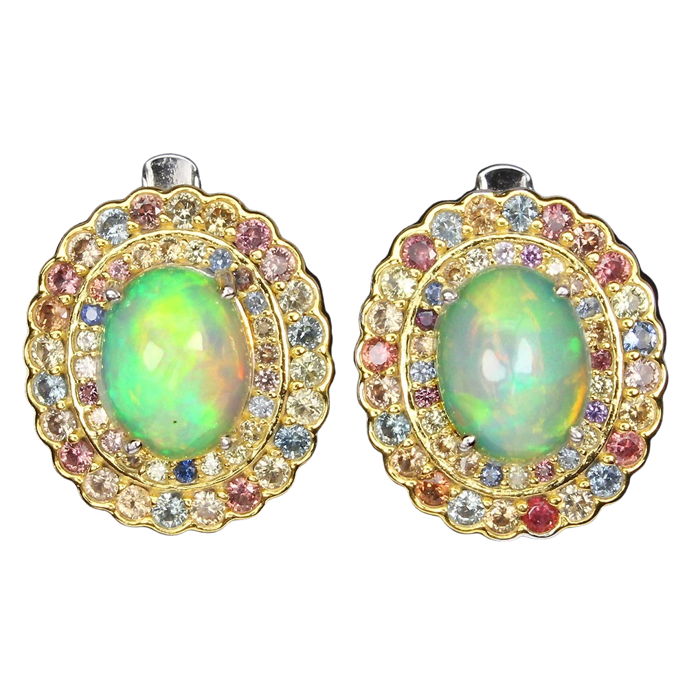 Cercei argint opal [1]