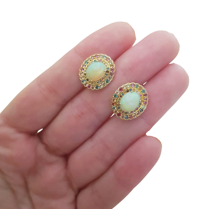 Cercei argint opal [4]