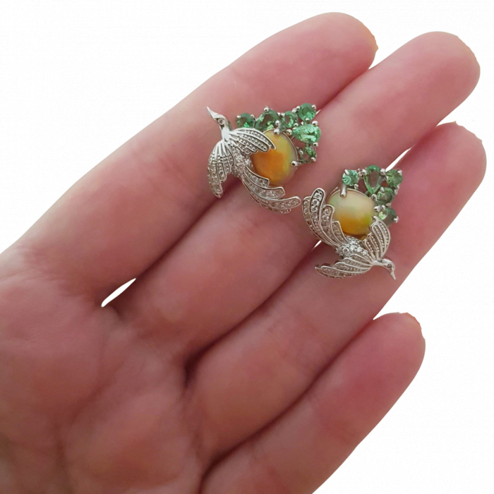 Cercei argint opal [4]