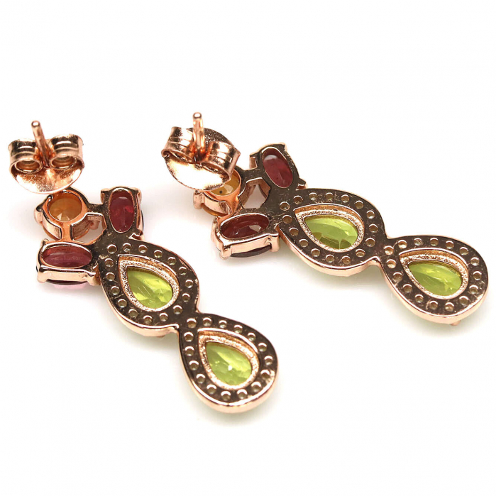 Cercei argint peridot C1851 [3]