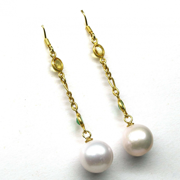 Cercei argint perle [2]