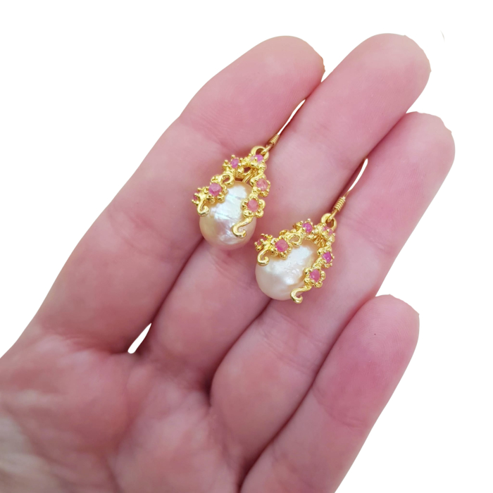 Cercei argint perle [4]