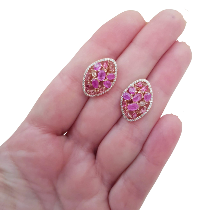 Cercei argint rubin [4]