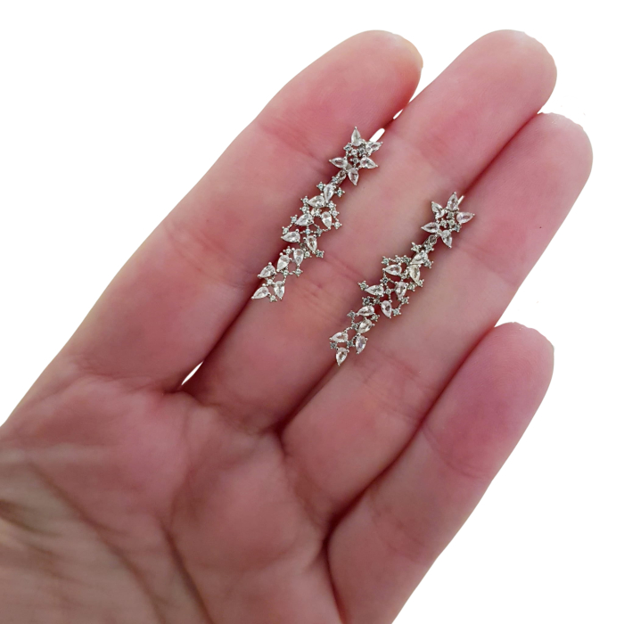 Cercei argint safir [3]