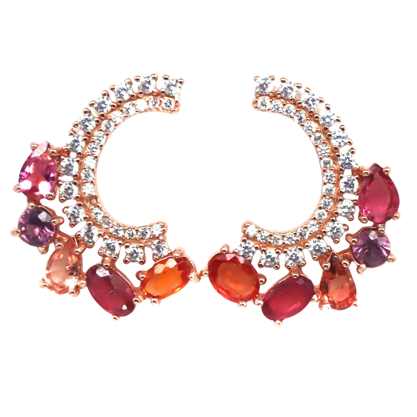 Cercei argint safir [1]
