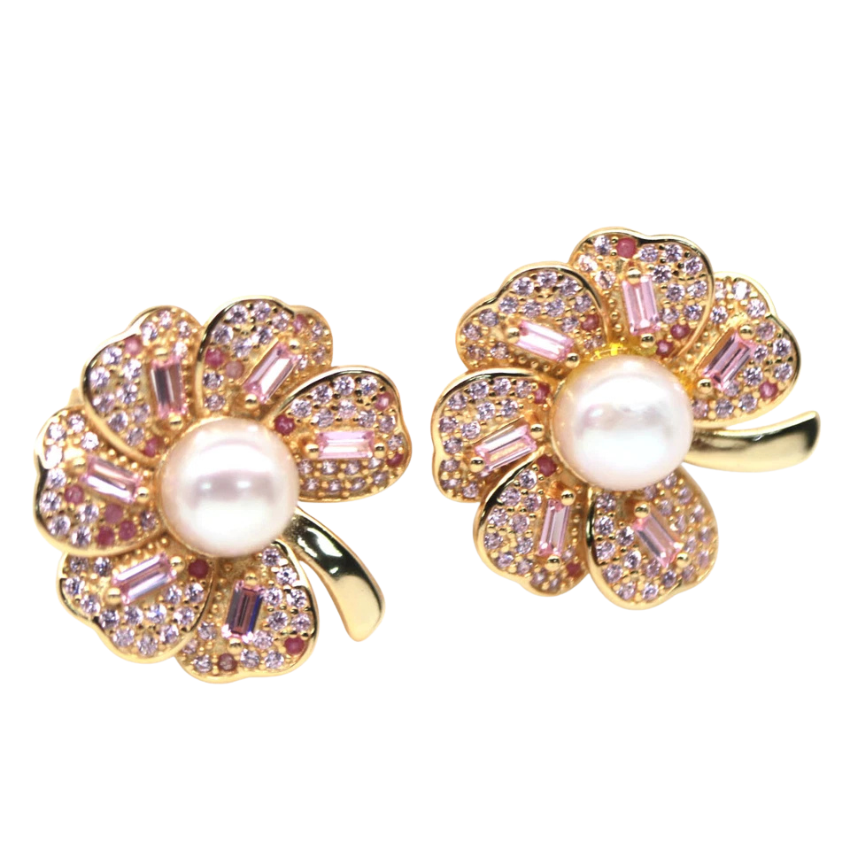 Cercei argint safir [2]