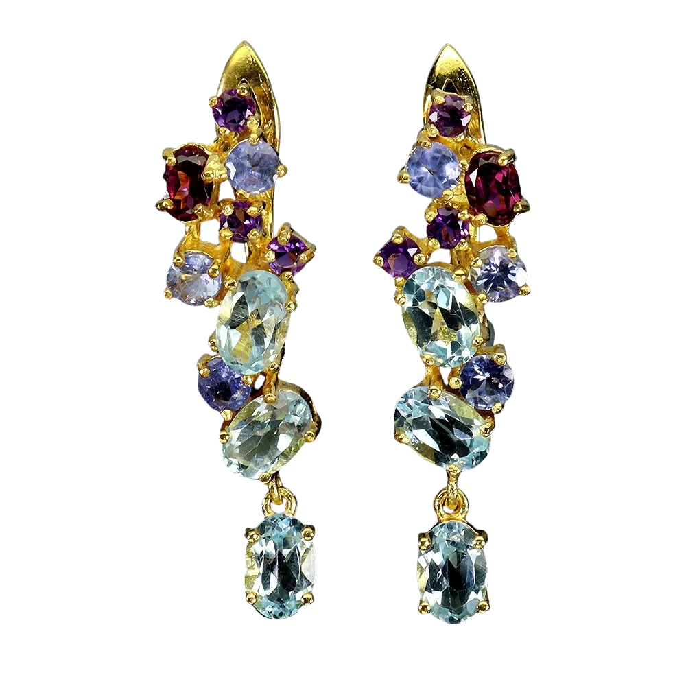 Cercei argint semipretioase [1]