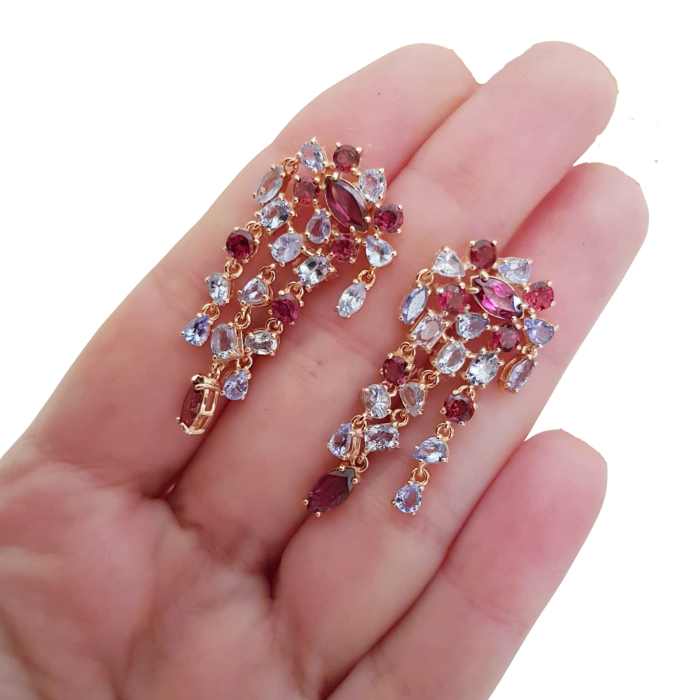 Cercei argint semipretioase [3]