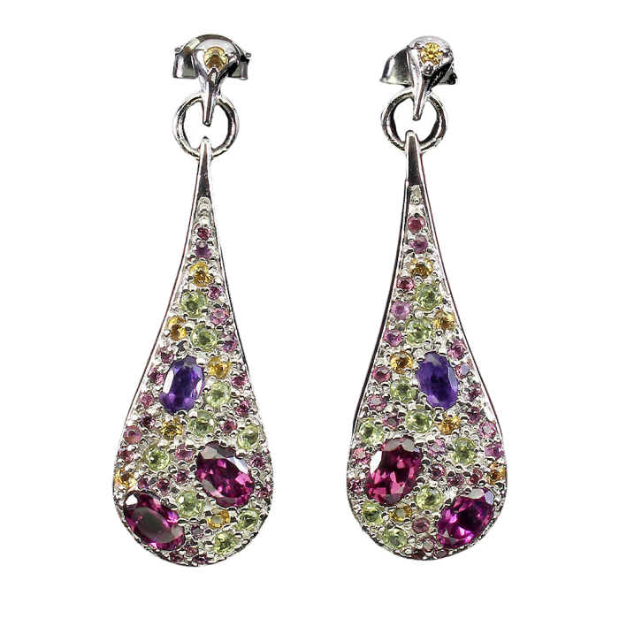 Cercei argint semipretioase [1]