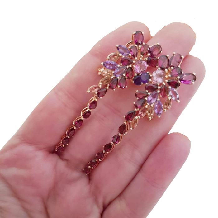 Cercei argint semipretioase [3]