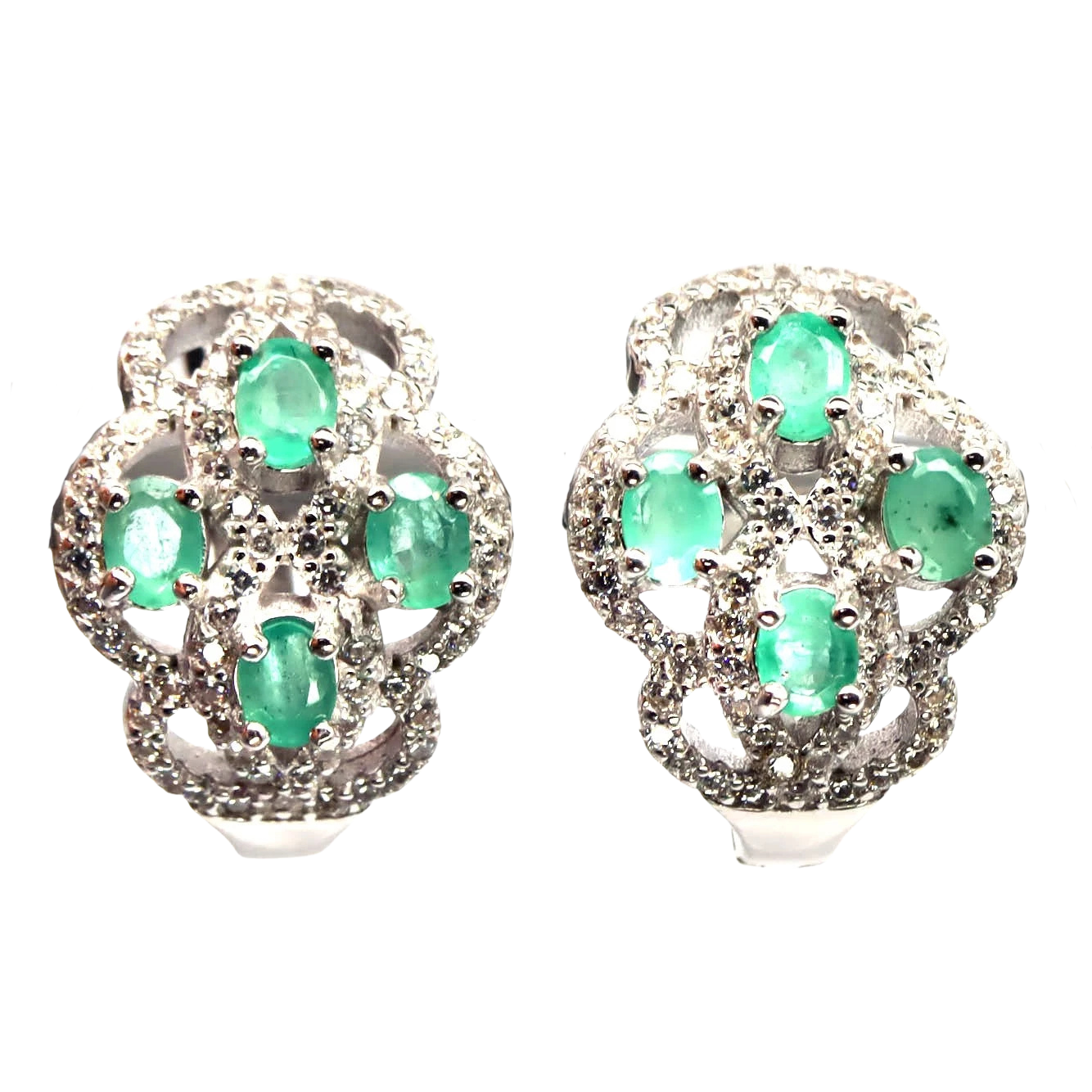 Cercei argint smarald [1]