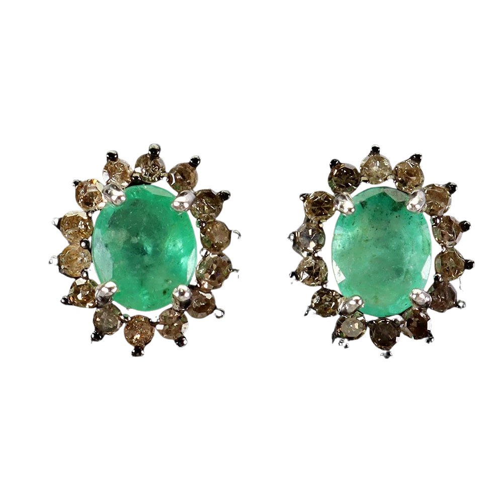 Cercei argint smarald [1]