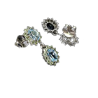 Cercei argint topaz [2]