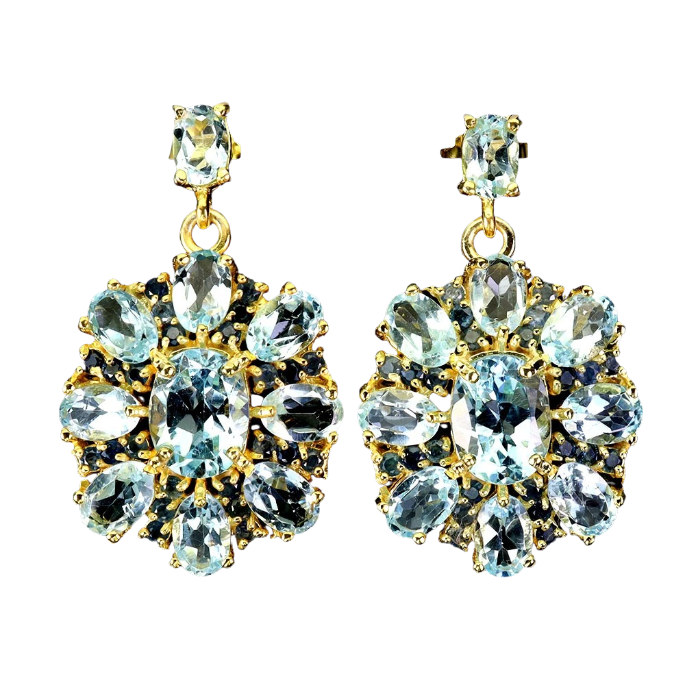 Cercei argint topaz [1]