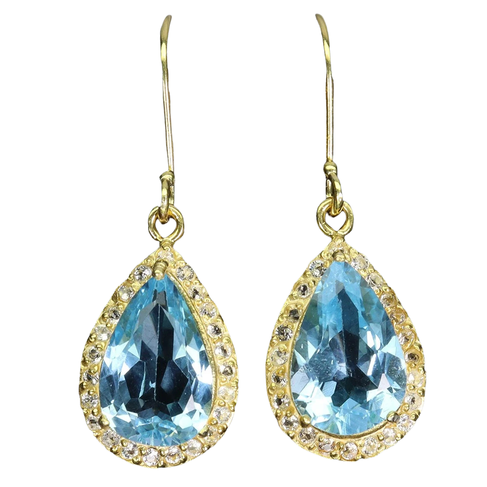 Cercei argint topaz [1]